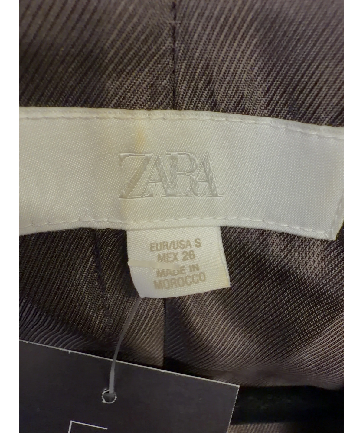 ZARA Green Colour, size UK S — detail