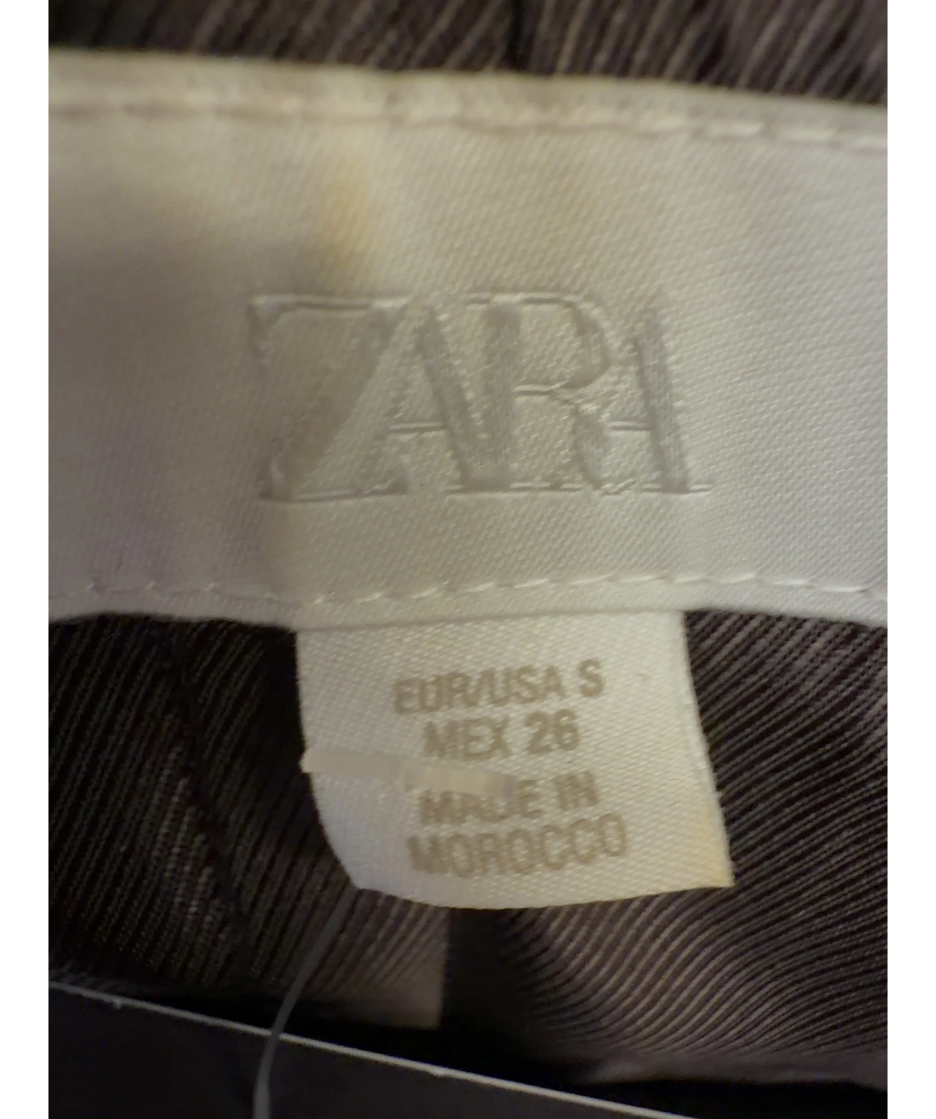 ZARA Green Colour, size UK S — care label