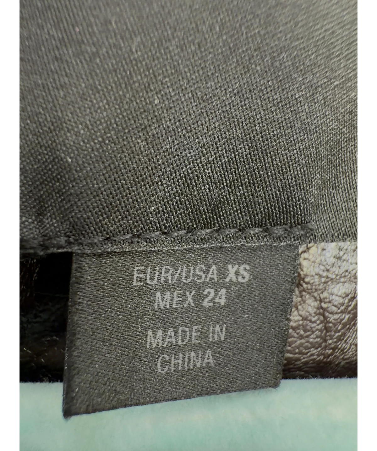 ZARA Brown Colour, size UK XS — care label
