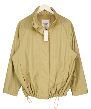 Abercrombie & Fitch Nylon Mock Neck Jacket UK S