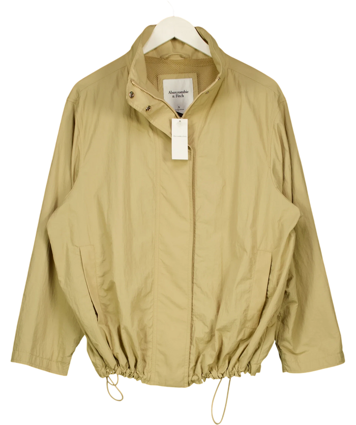 Abercrombie & Fitch Nylon Mock Neck Jacket UK S