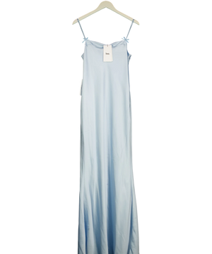 BOA Satin 90's Slip Dress Blue S