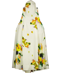 ARRANGE Multicoloured structured bandeau maxi dress, size UK 8 — front