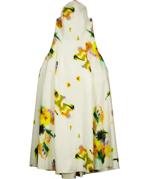 Arrange Structured Bandeau Maxi Dress Multicoloured UK 8