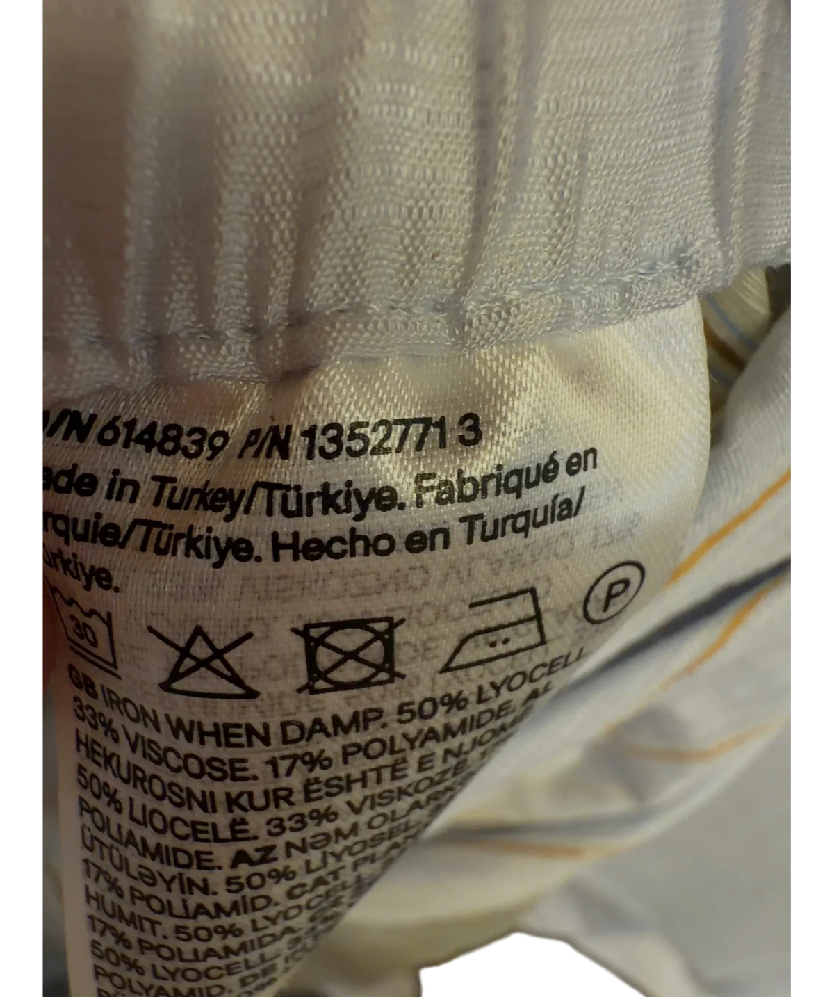 H&M Multicoloured Colour, size UK XS — fabric detail