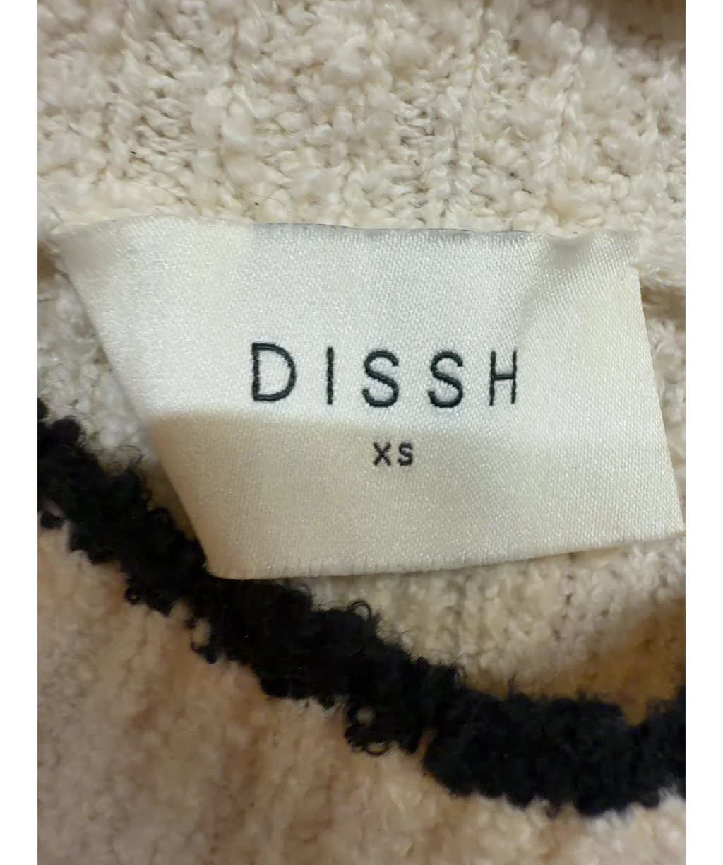 DISSH Cream Colour, size UK XS — care label