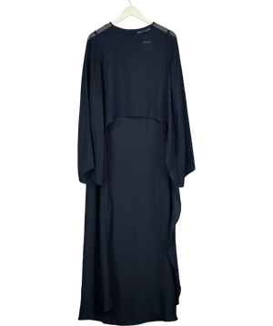 BOA Blue Layered Midi Dress S