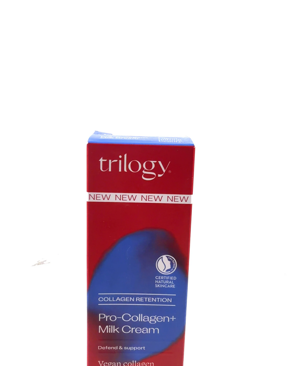 Trilogy Pro-Collagen+ Milk Cream, size 50ml — label