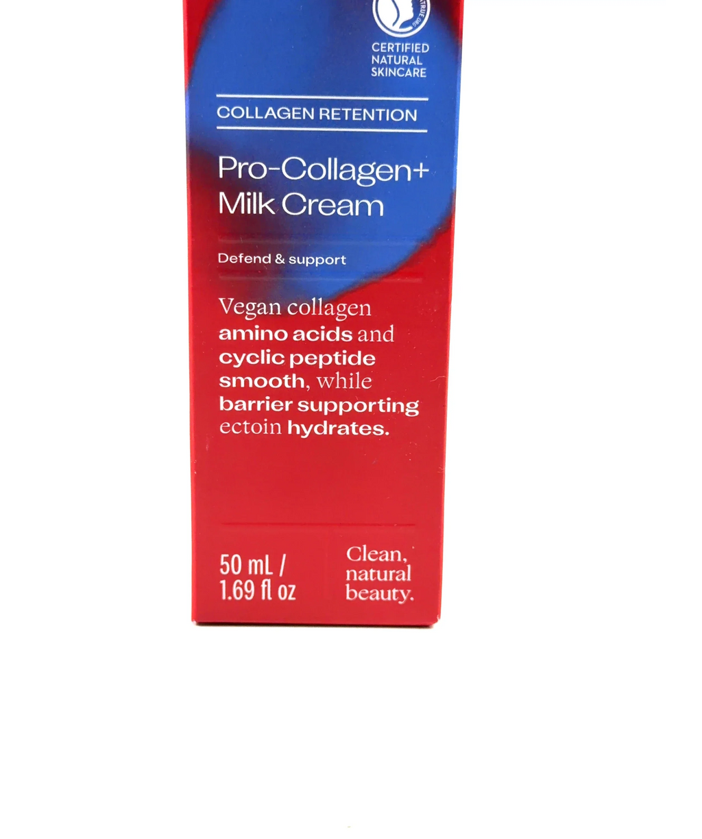 Trilogy Pro-Collagen+ Milk Cream, size 50ml — care label