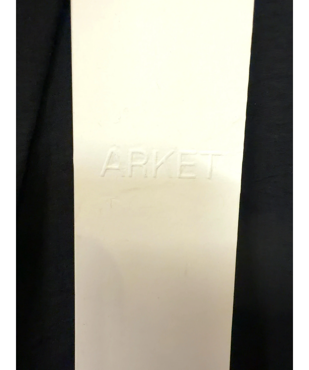 ARKET Black Cocoon-Shaped Skirt, size UK S — detail