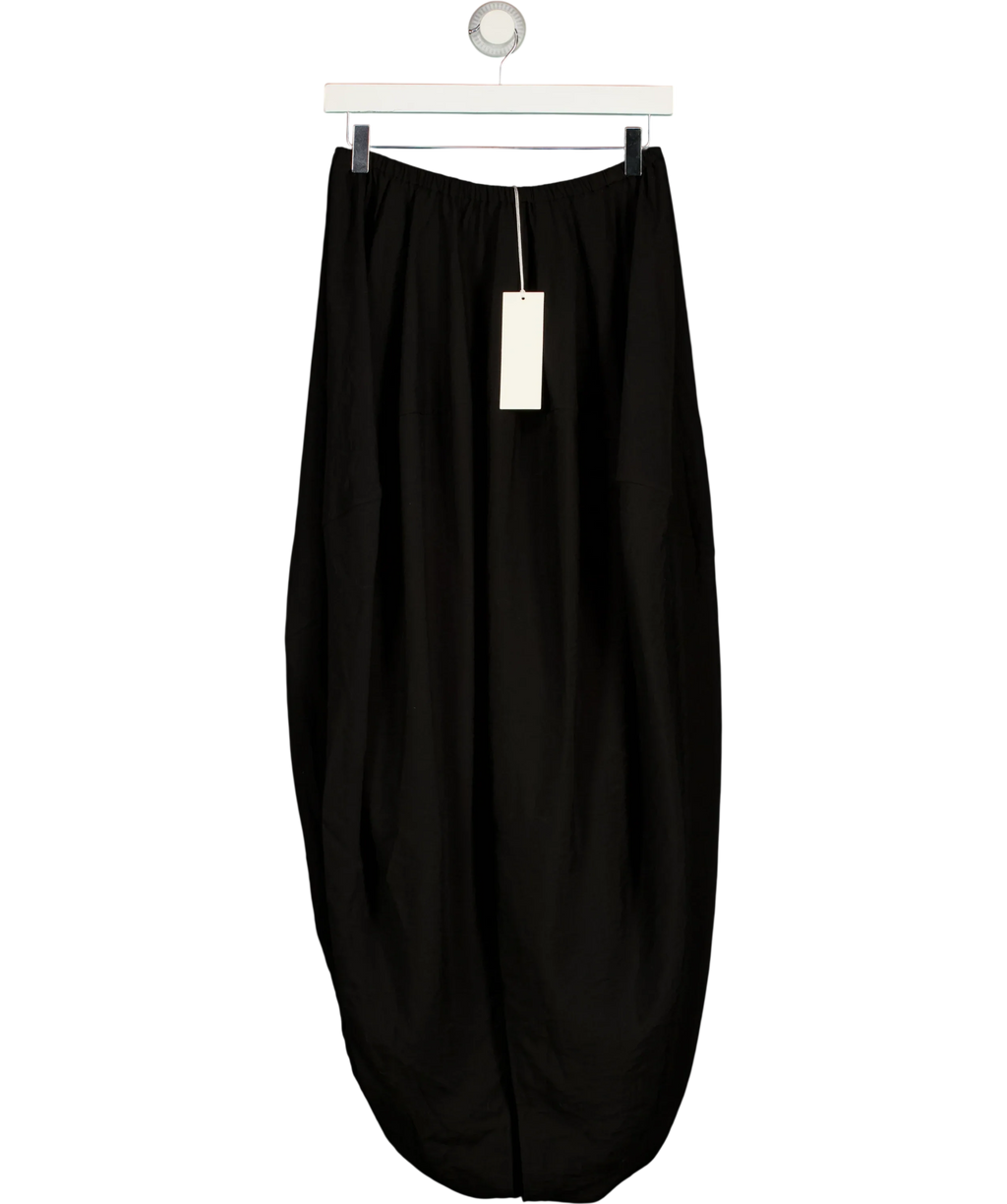 ARKET Black Cocoon-Shaped Skirt, size UK S — front