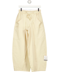ASOS Beige utility barrel leg cargo trouser, size UK 8 — front
