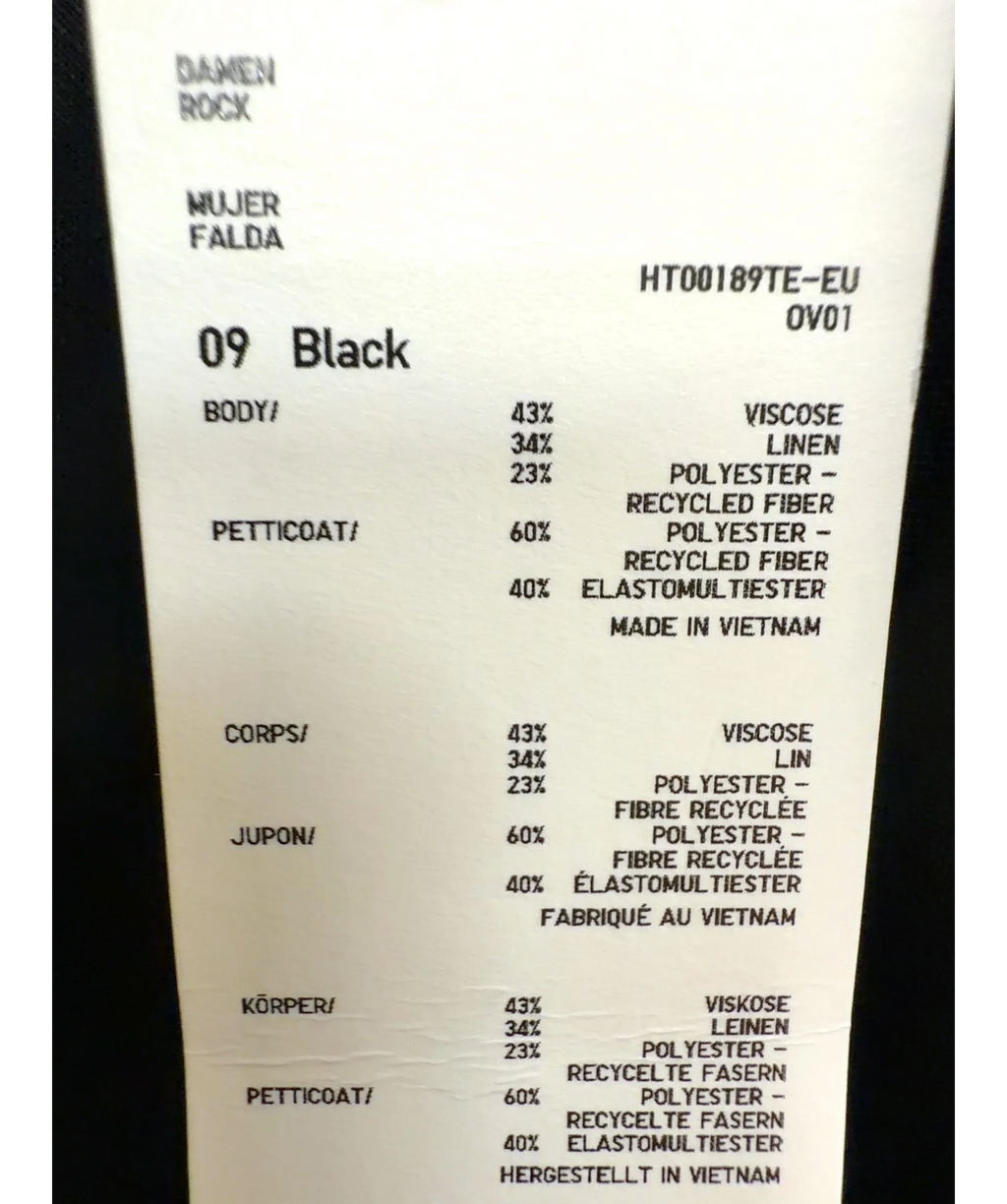 Uniqlo Black Colour, size UK S — label