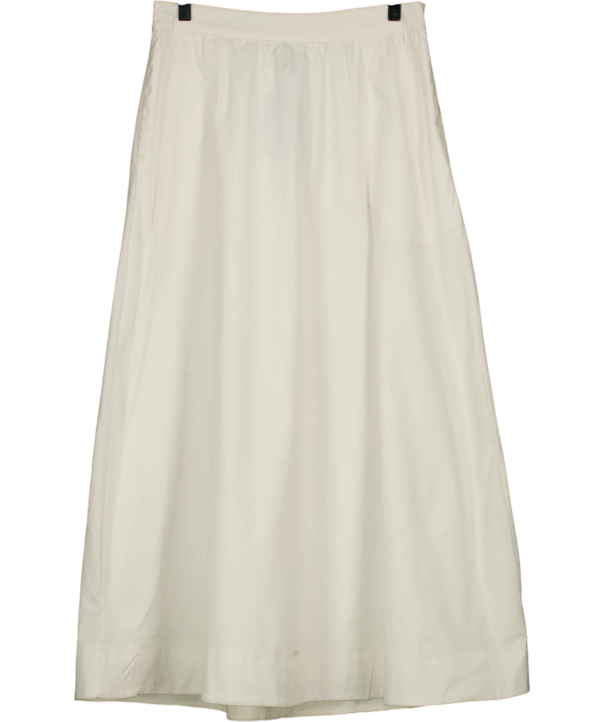 Vero Moda White VMKLEO MW ANKLE SKIRT WVN BTQ, size UK S — front