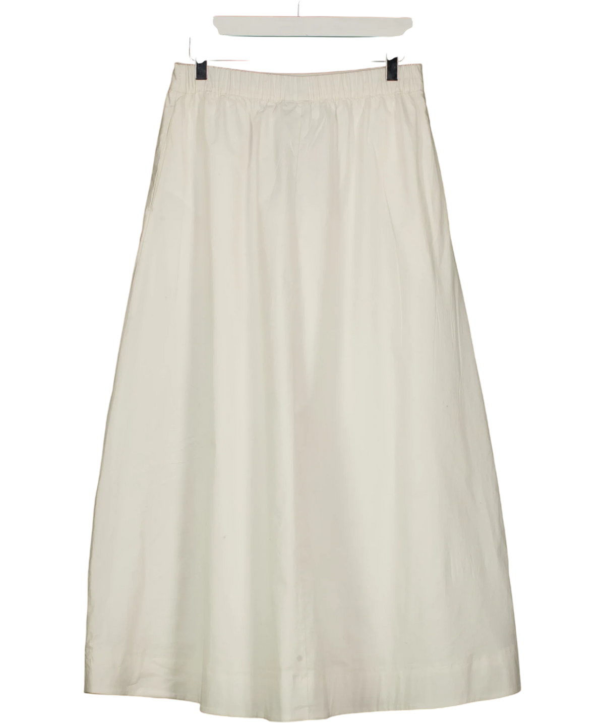 Vero Moda White VMKLEO MW ANKLE SKIRT WVN BTQ, size UK S — back