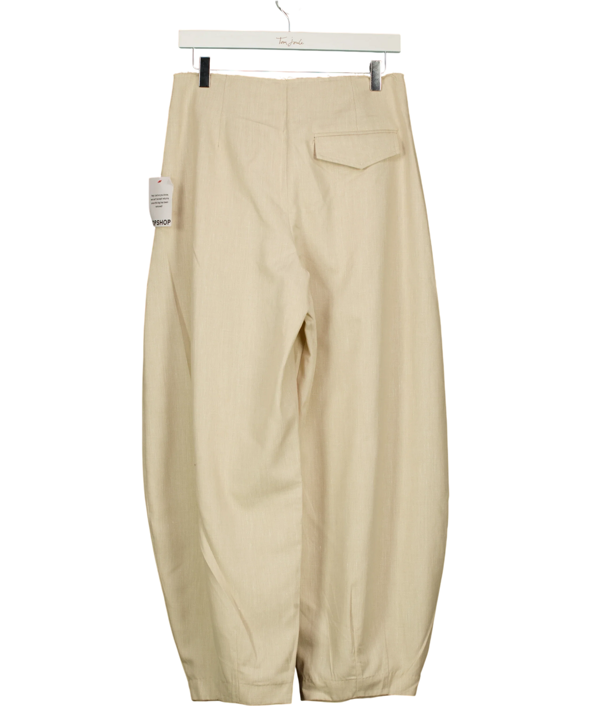 TOPSHOP Beige Colour, size UK 10 — back