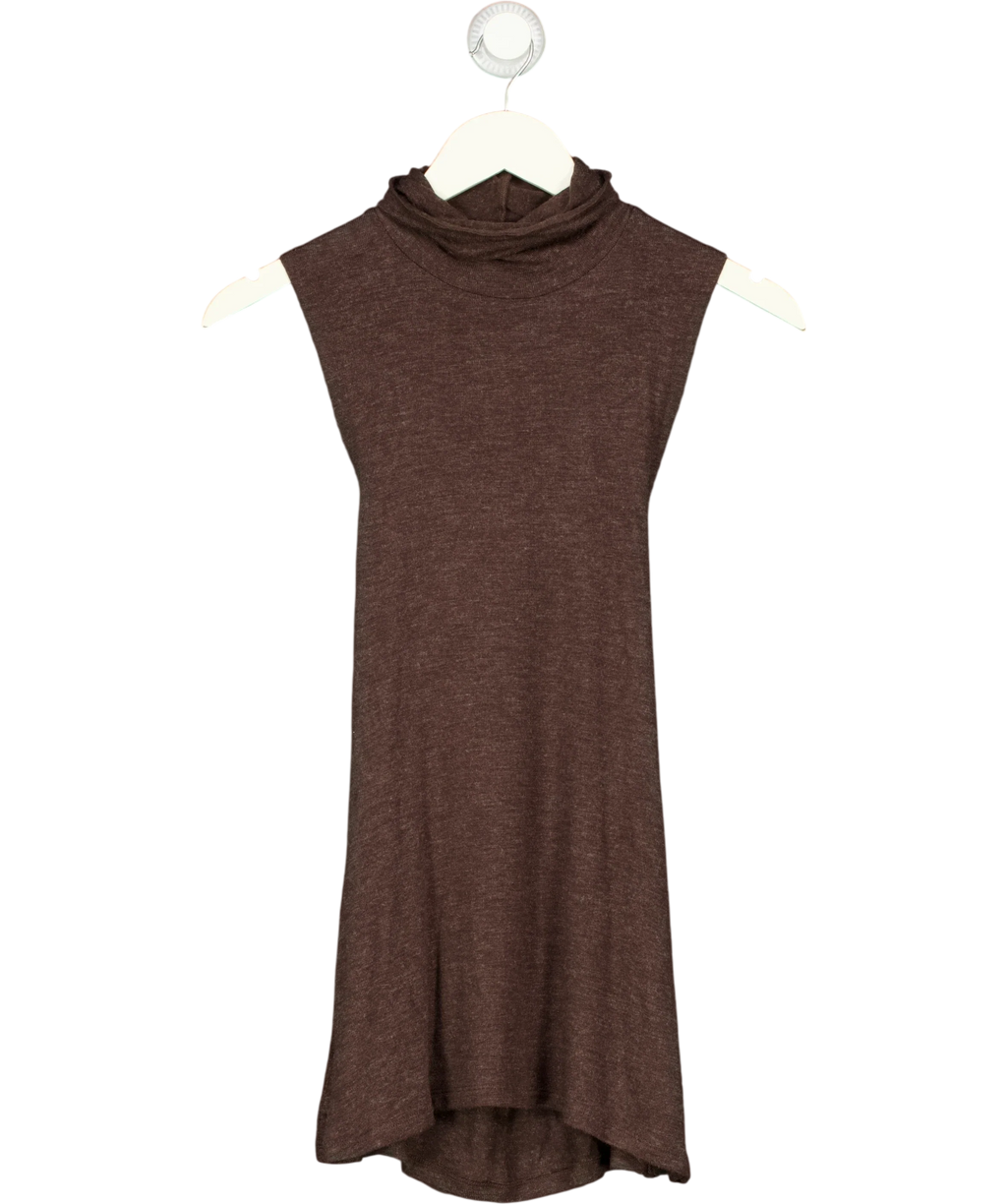 TOPSHOP Brown Colour, size UK S — front