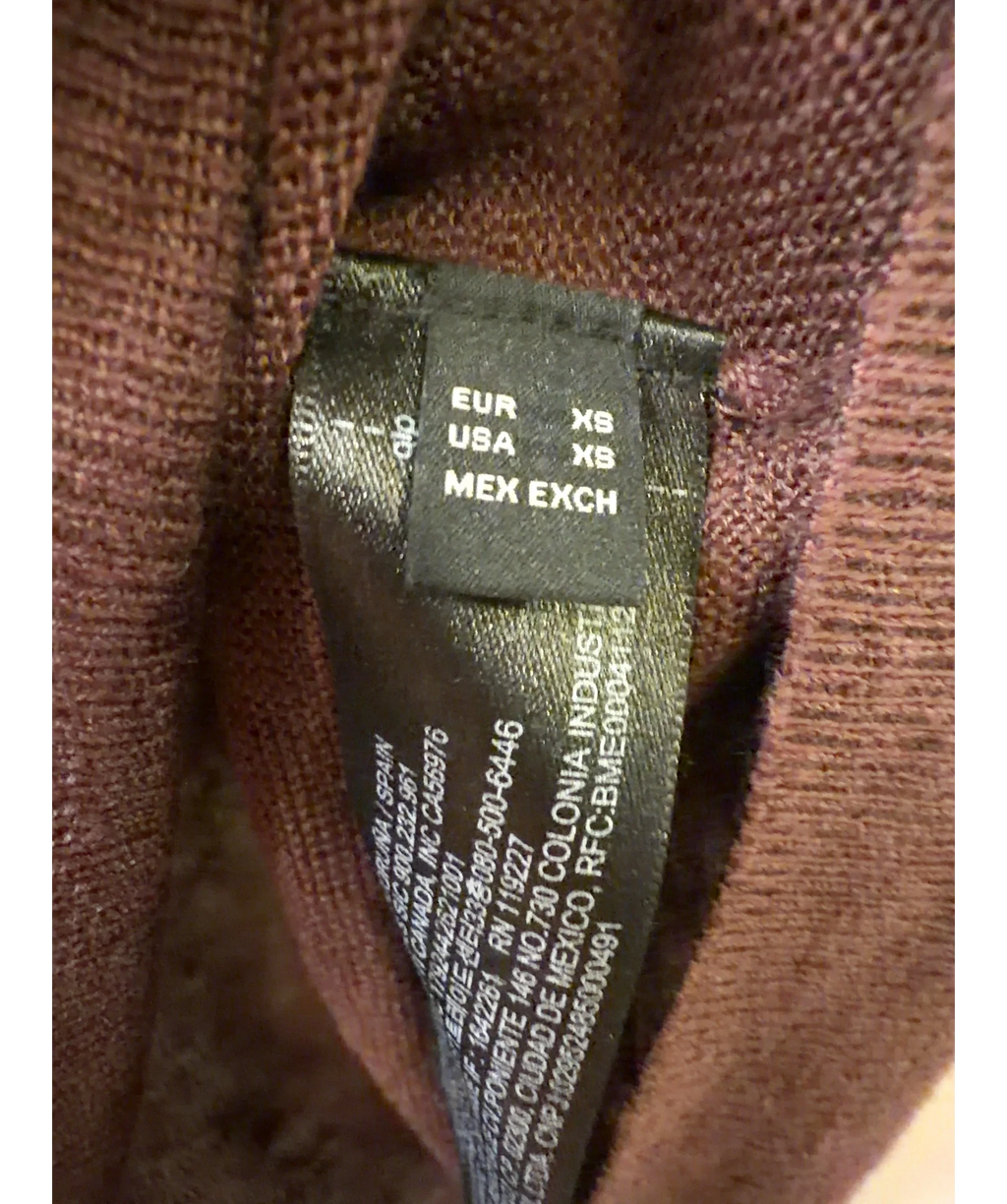 Massimo Dutti Brown Colour, size UK XS — care label