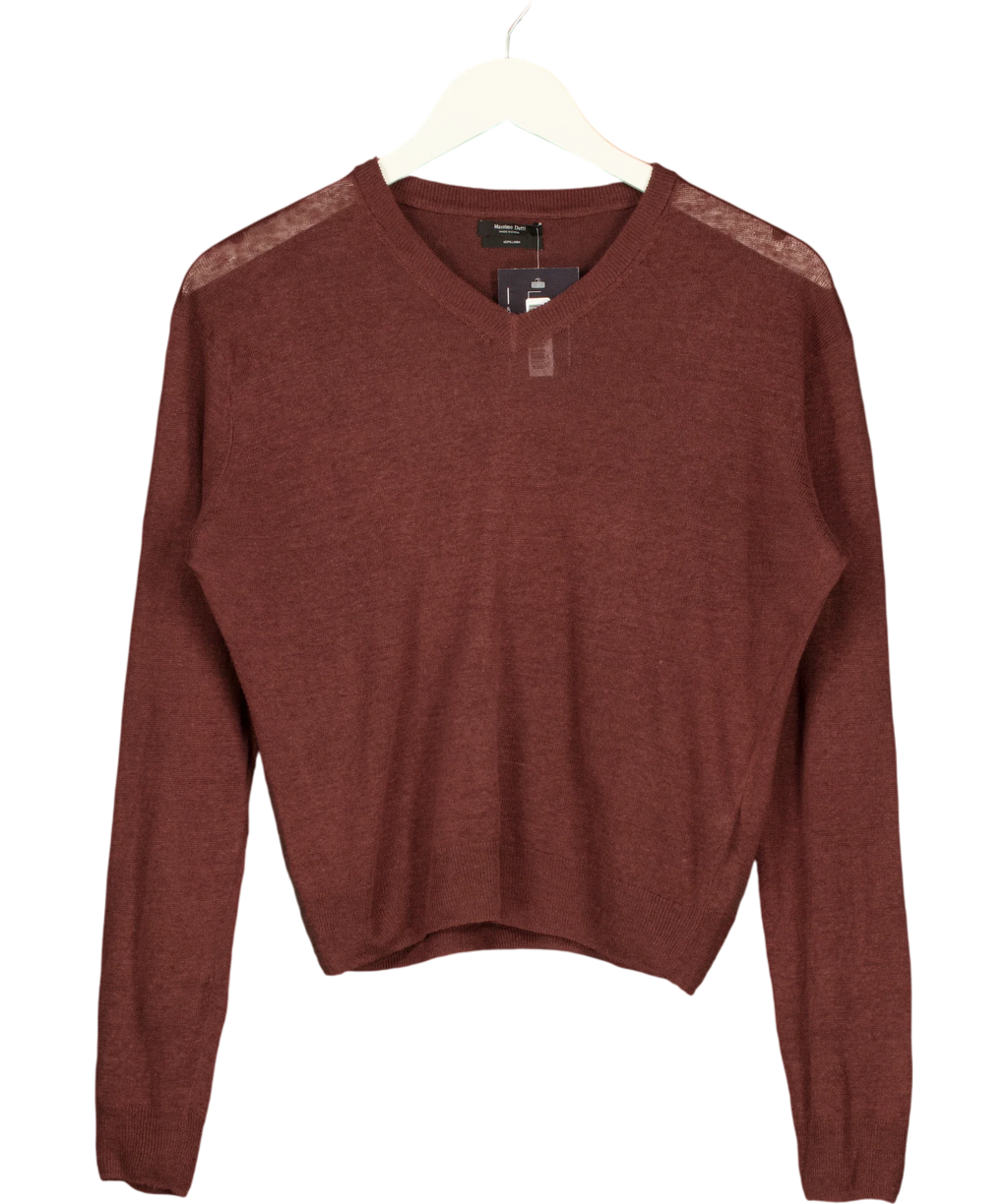 Massimo Dutti Brown Colour, size UK XS — front