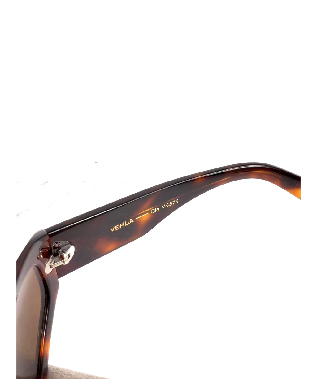 Vehla tortoiseshell Gia — label