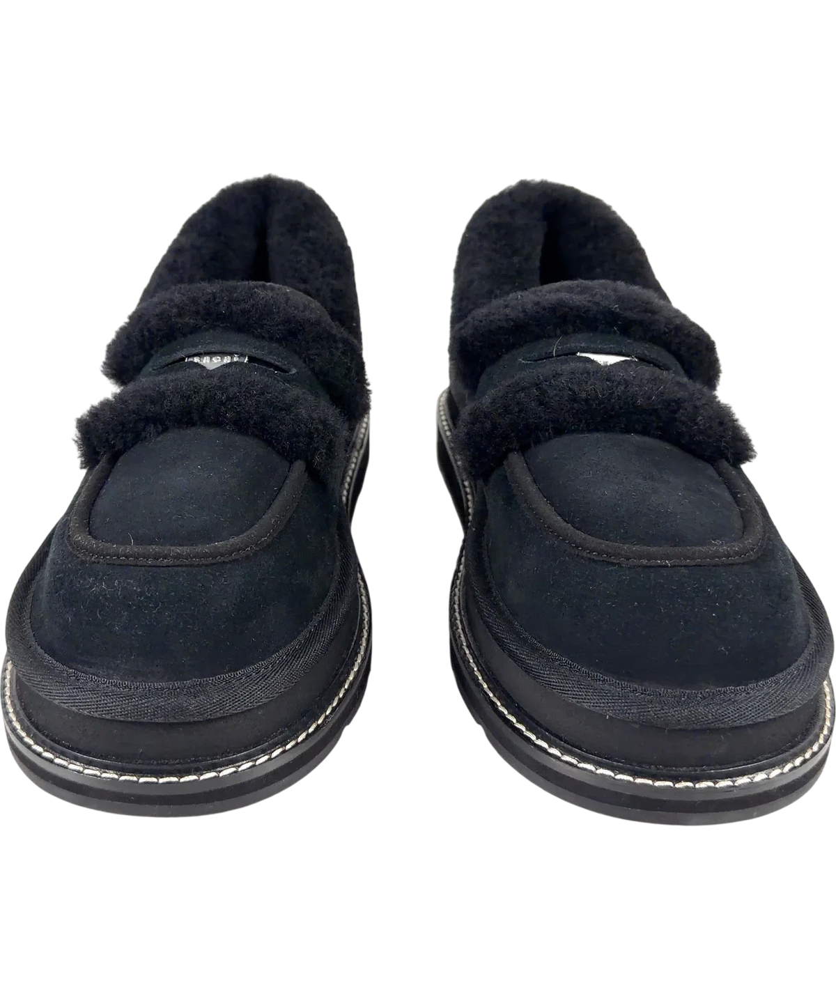 UGG x Sacai Black Loafer, size UK 6 EU 39 👠 — detail