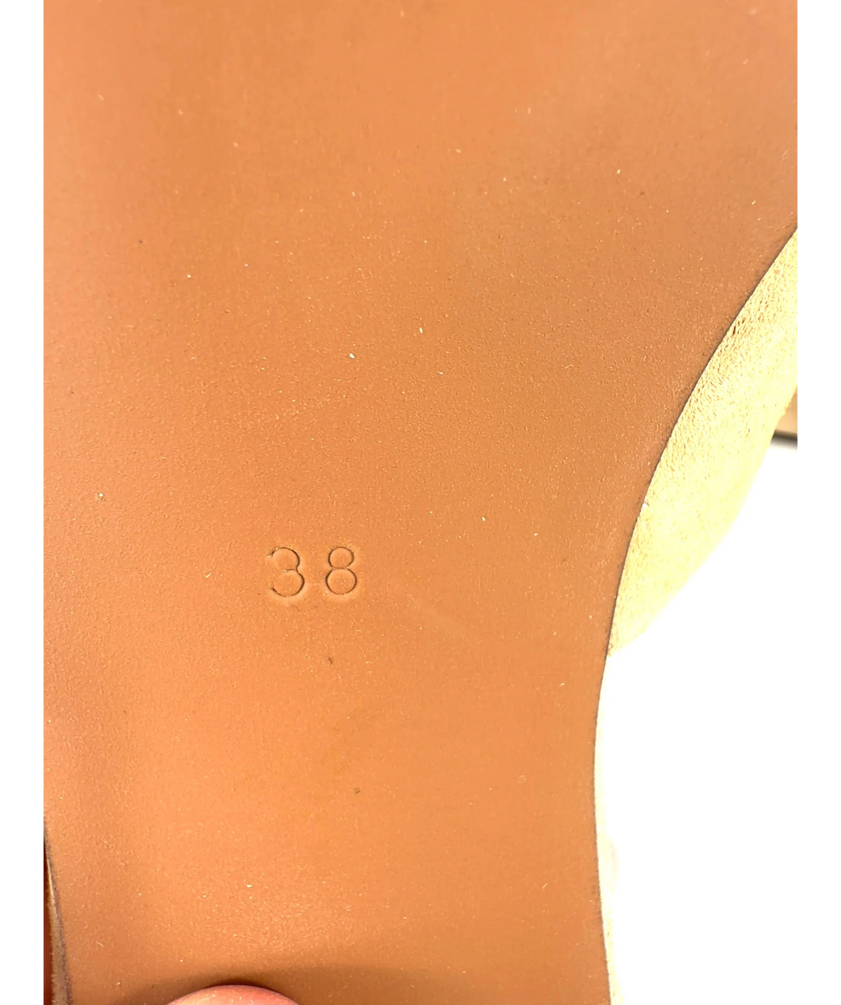 ASOS Beige Colour, size UK 5 EU 38 👠 — fabric detail