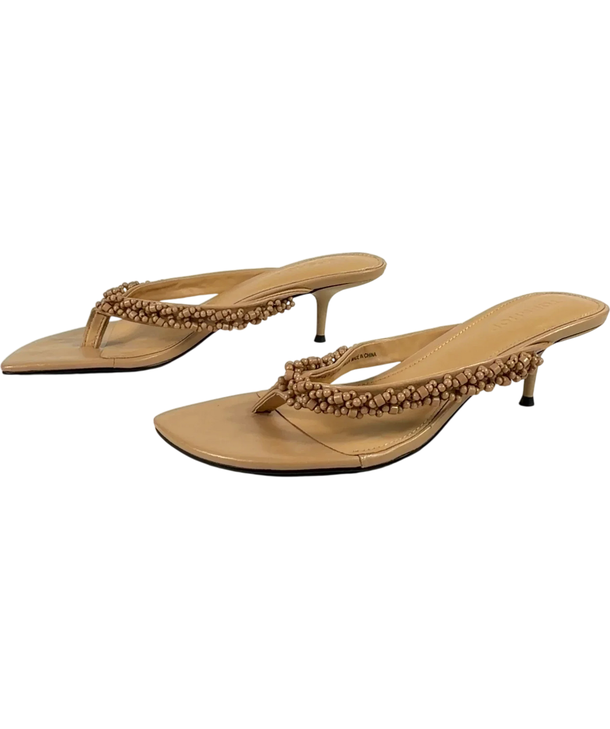 TOPSHOP Beige Colour, size UK 5 EU 38 👠 — label
