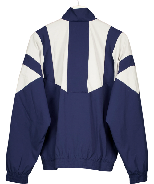 adidas navy Blocked Track Top, size UK L — back