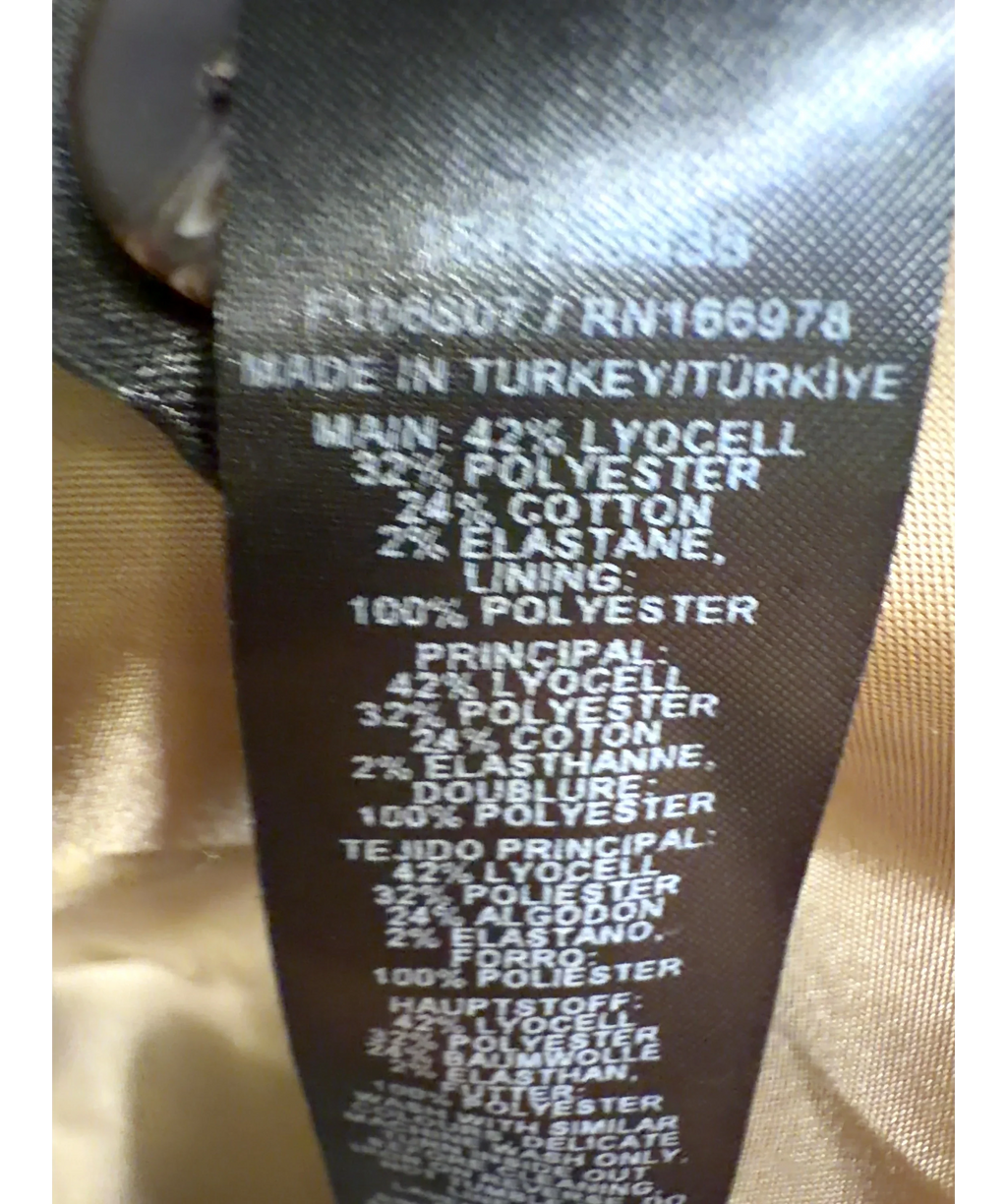TOPSHOP Beige Colour, size UK 6 — label