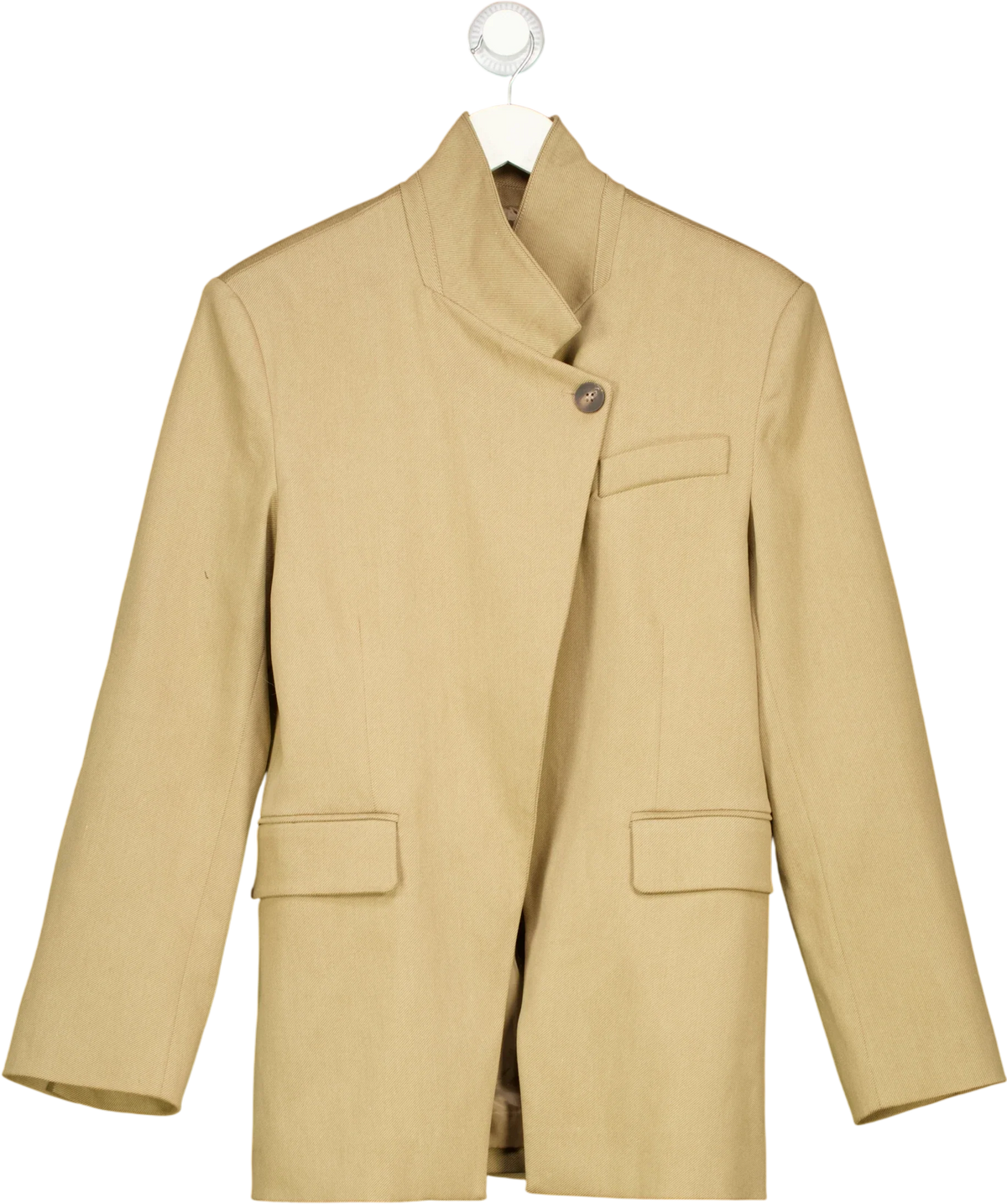 TOPSHOP Beige Colour, size UK 6 — front
