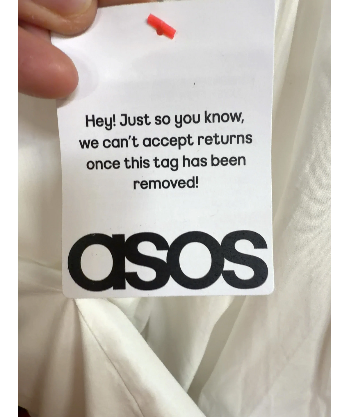 ASOS White Colour, size UK 8 — detail