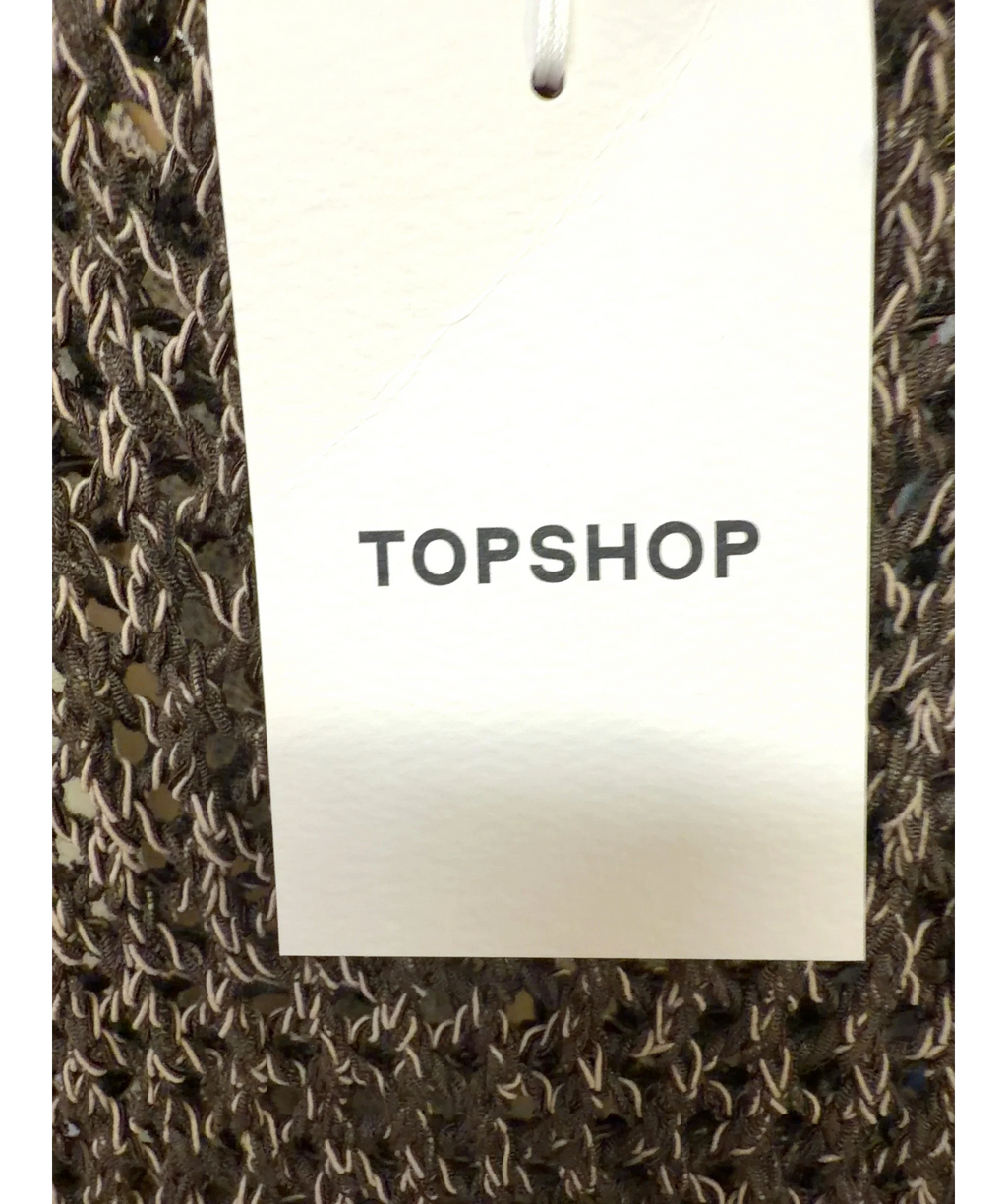 TOPSHOP Brown Colour, size UK S — detail