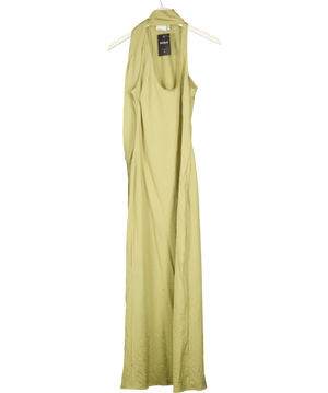 ASOS Green Halter Scarf Midi Dress UK 8