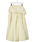 MANGO Cream FALDA 304MILOS, size UK 10 — front