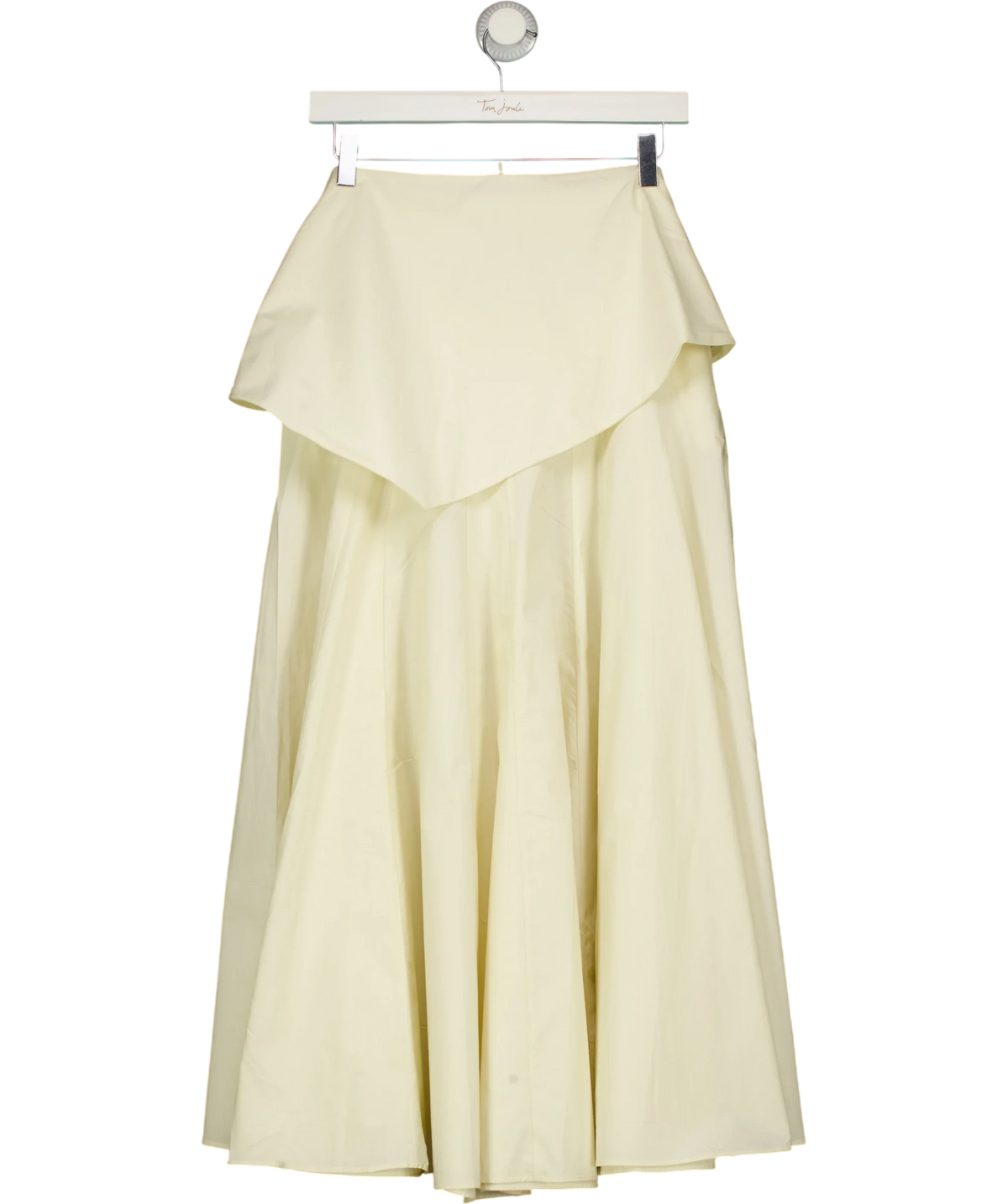 MANGO Cream FALDA 304MILOS, size UK 10 — back