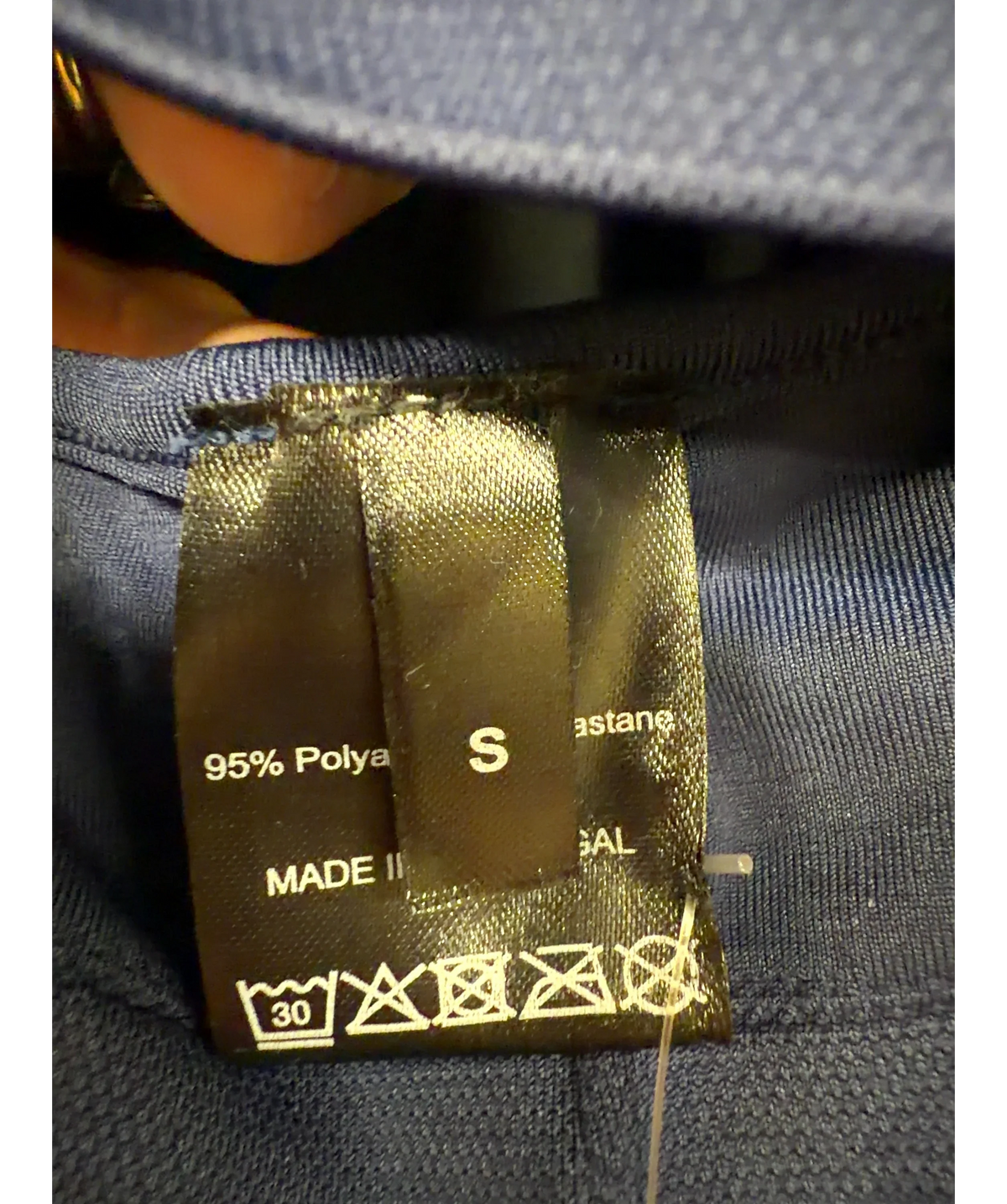 SEFI navy Colour, size UK S — care label