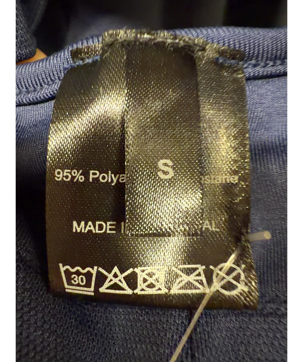 SEFI navy Colour, size UK S — fabric detail