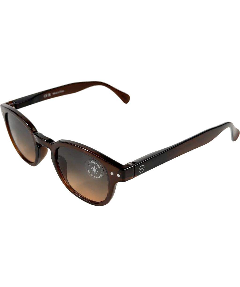 IZIPIZI Brown Sun #C Sunglasses — back