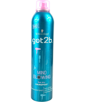 Schwarzkopf Got2b Mind Blowing Fast Dry Hairspray Pink 300ml