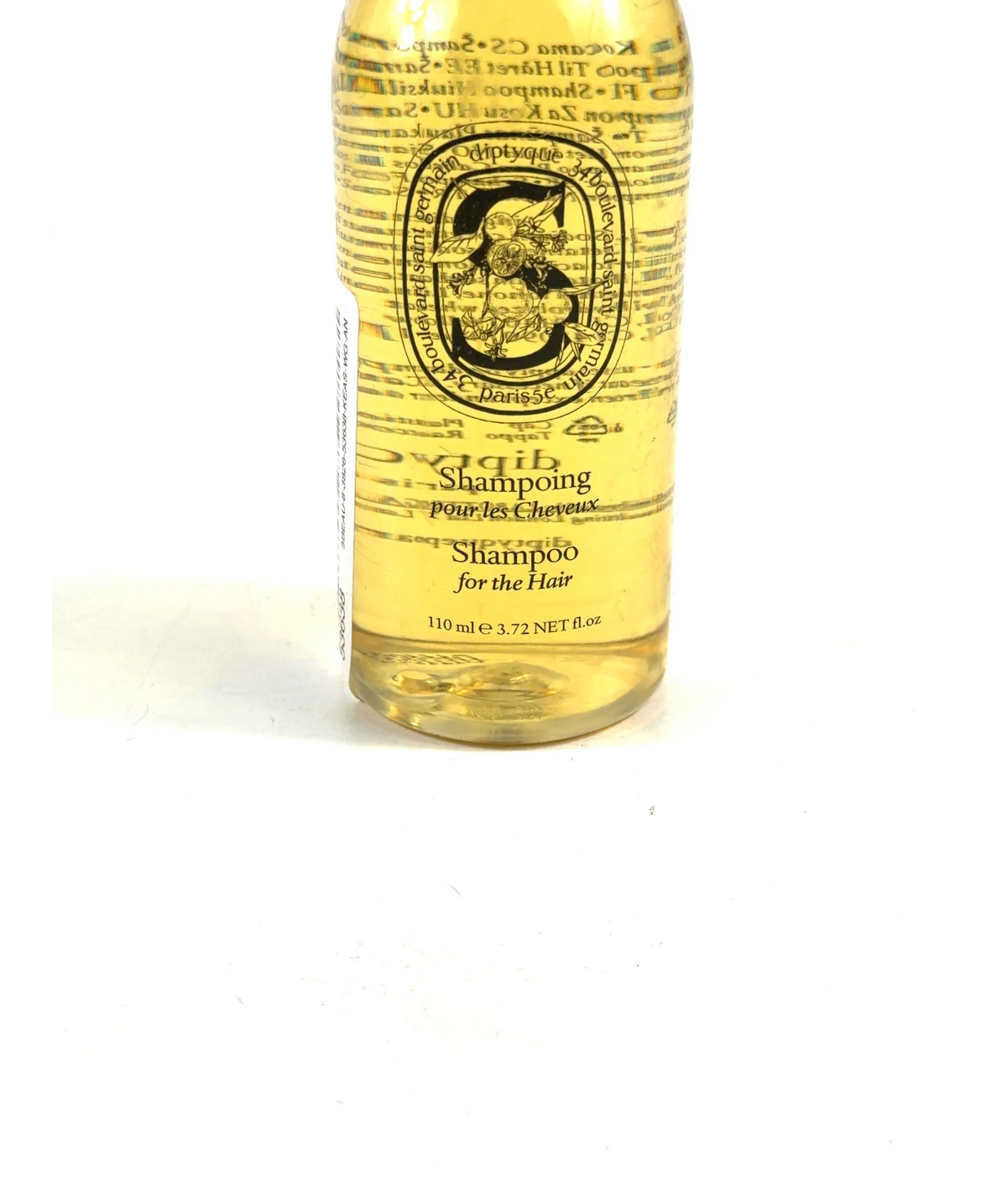 Diptyque Shade, size 110ml — care label