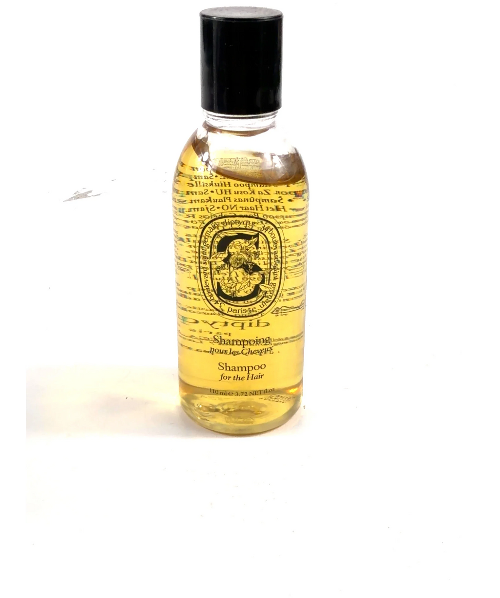 Diptyque Shampoing pour les Cheveux Shampoo for the Hair, size 110ml — label