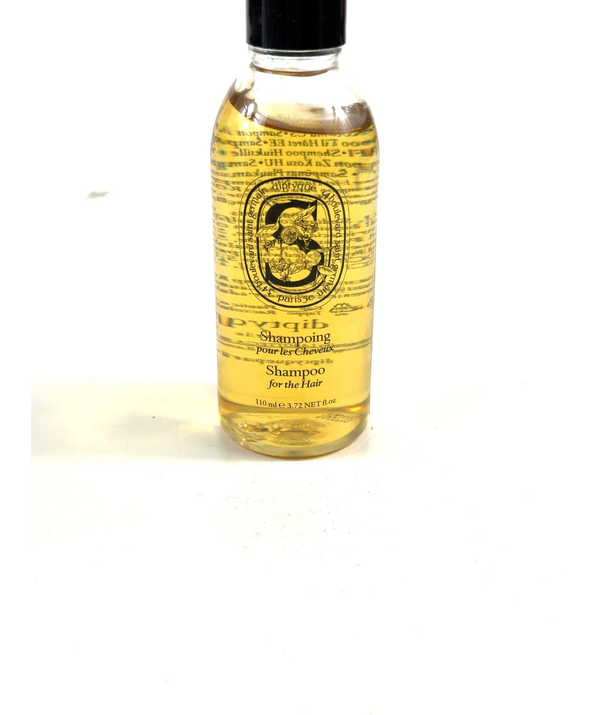 Diptyque Shampoing pour les Cheveux Shampoo for the Hair, size 110ml — care label