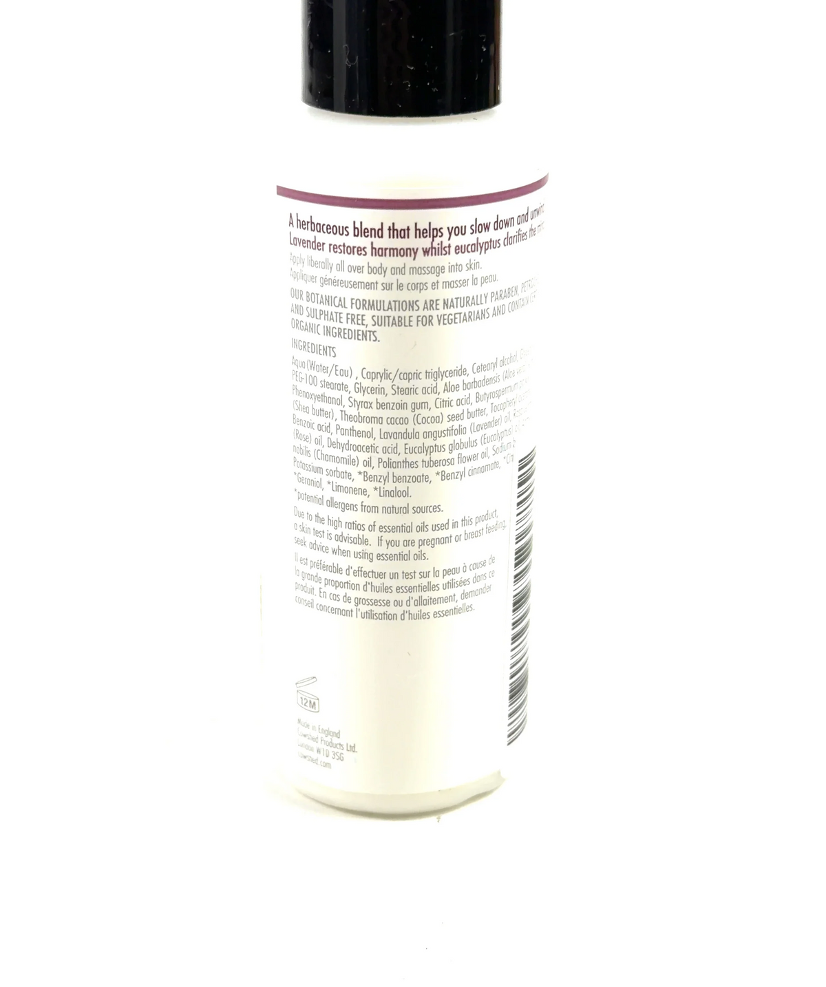 Cowshed Knackered Cow, size 100ml — fabric detail