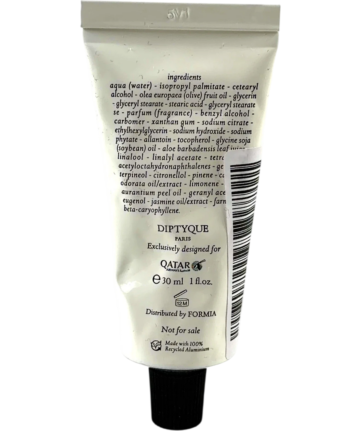 Diptyque Lait frais pour le corps, size 30ml — back
