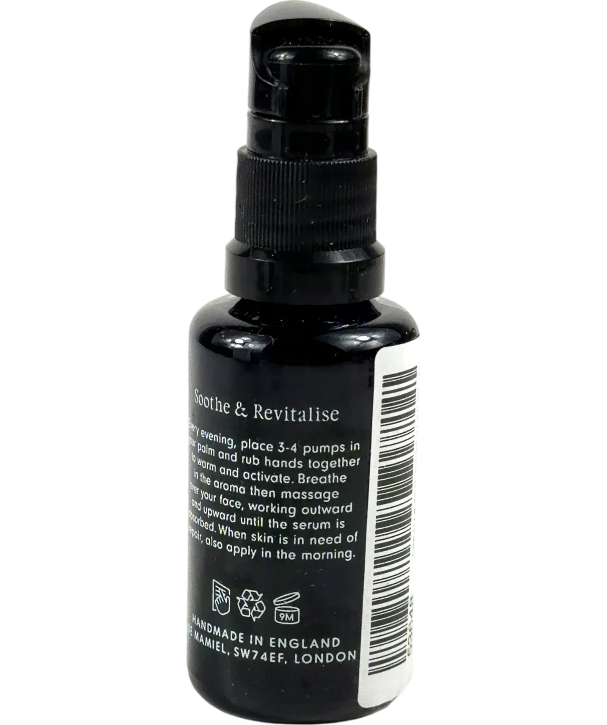 de mamiel First Fix Stress Response Serum, size 30ml — back