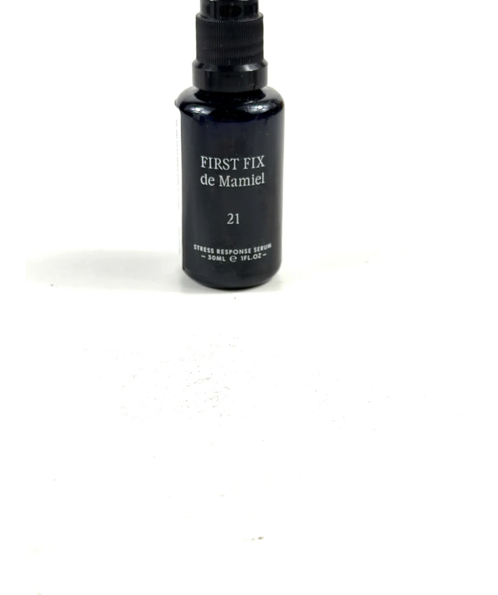de mamiel First Fix Stress Response Serum, size 30ml — care label