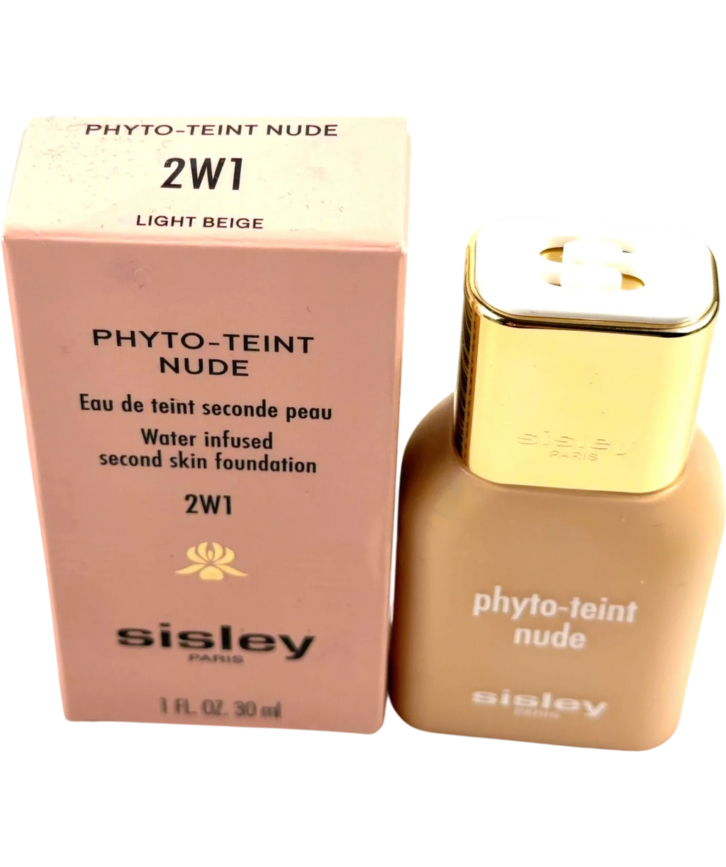 Sisley 2W1 Light Beige PHYTO-TEINT NUDE, size 30ml — back