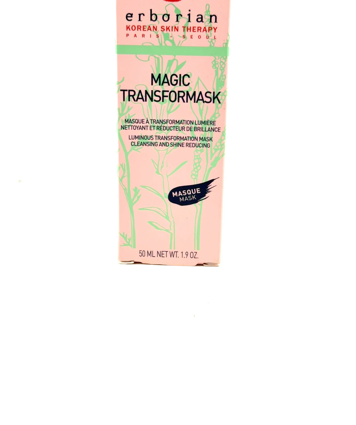 Erborian Magic Transformask, size 50ml — care label