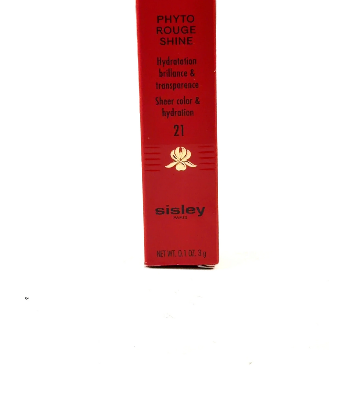 Sisley 21 Sheer Rosewood PHYTO ROUGE SHINE, size 3g — label