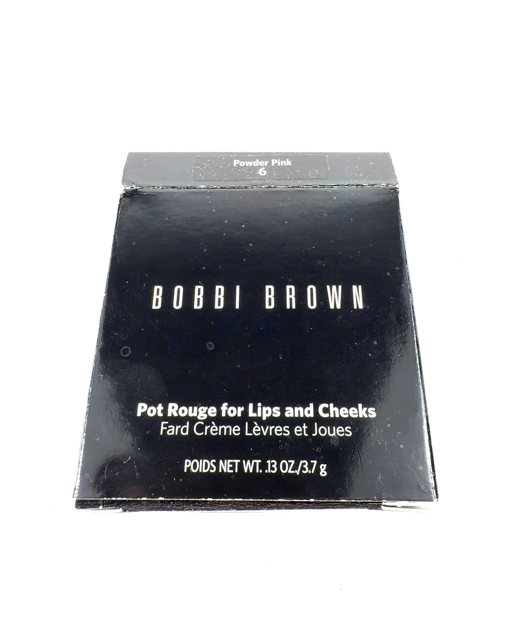 Bobbi Brown Powder Pink Pot Rouge for Lips and Cheeks, size 3.7g — care label